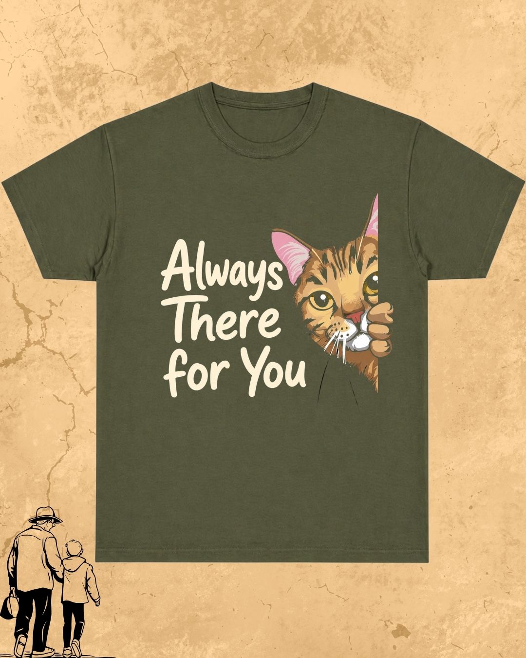 Purr Dad Cotton Tshirt