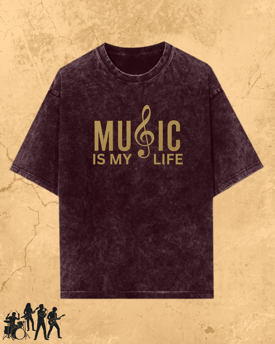 Music Cotton Tshirt