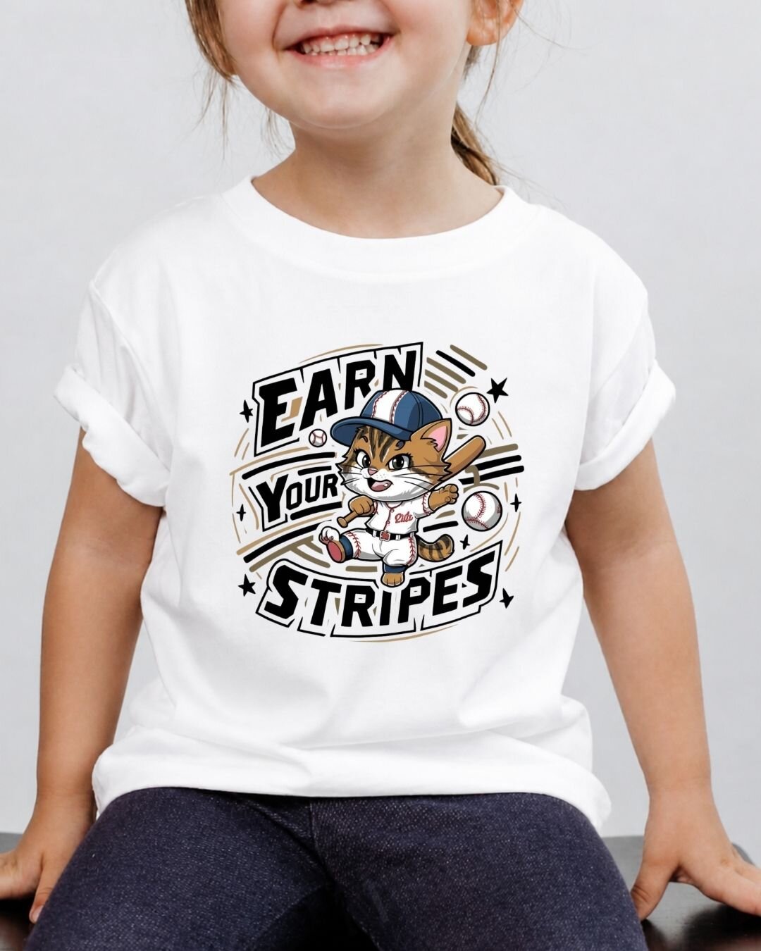 Baseball Kid Cotton Tee