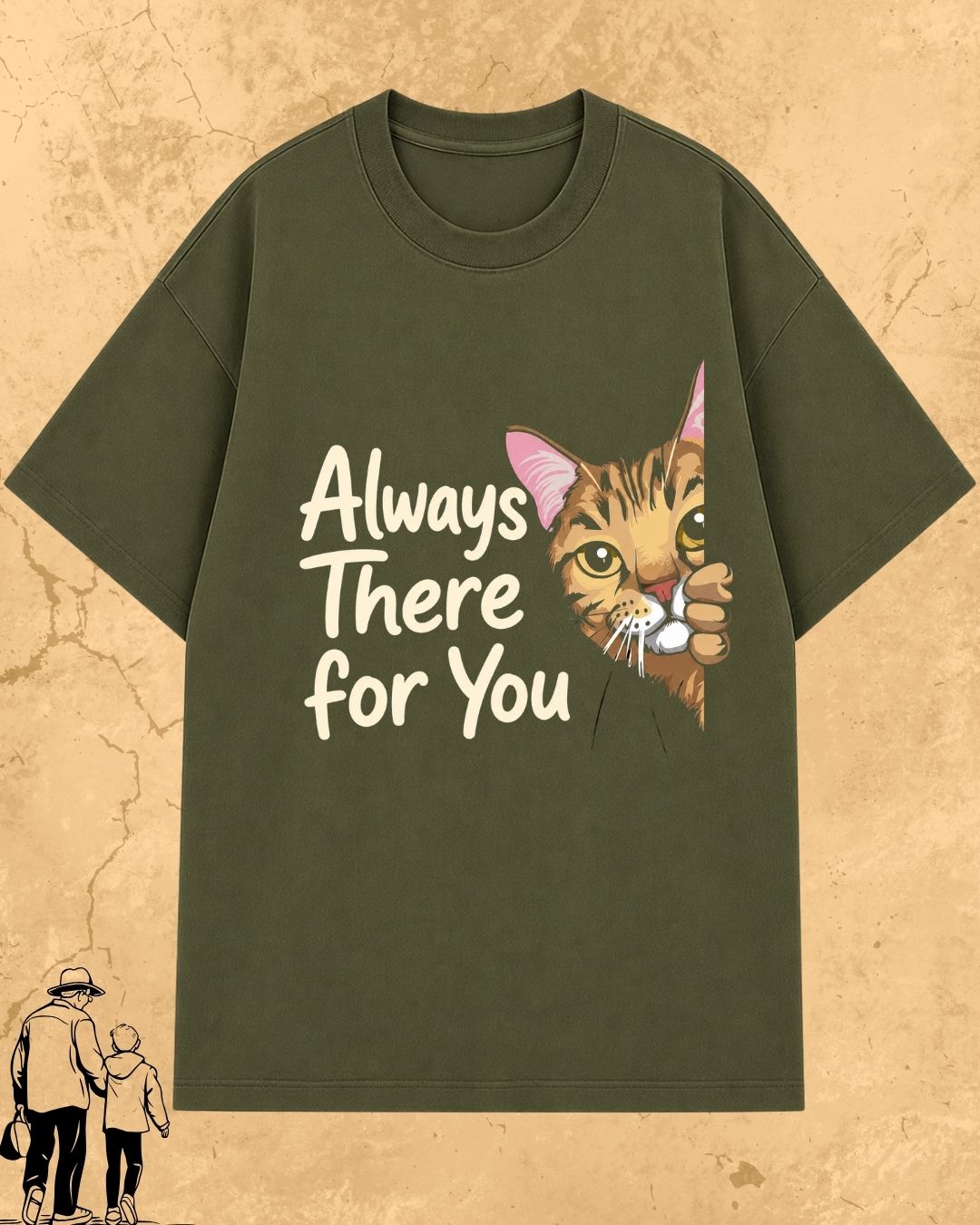 Purr Dad Cotton Tshirt