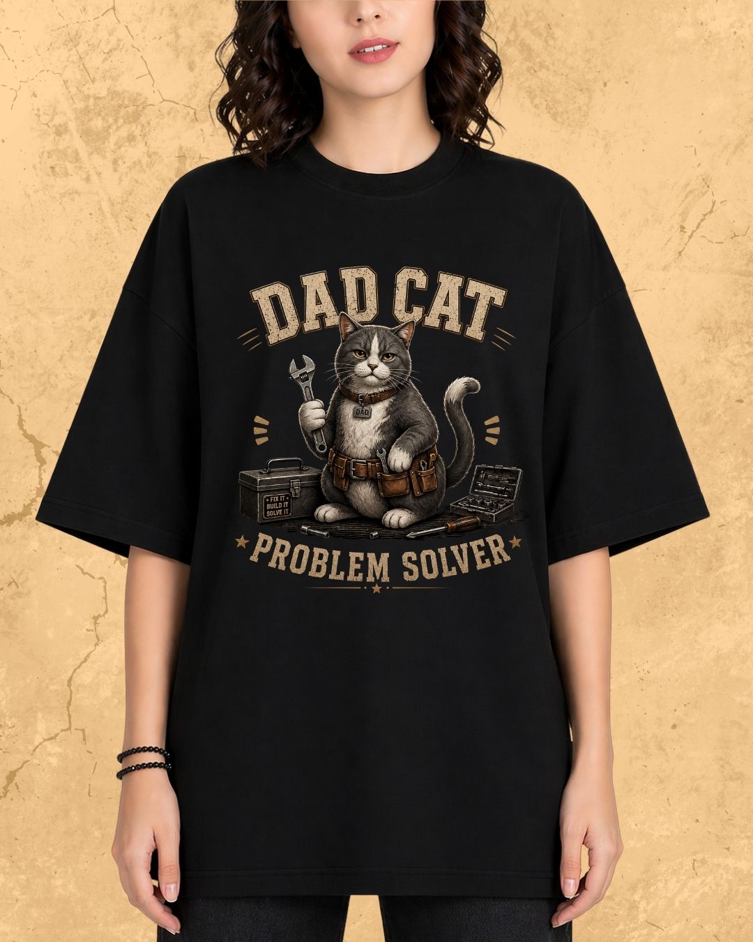 Purr Dad Cotton Tshirt