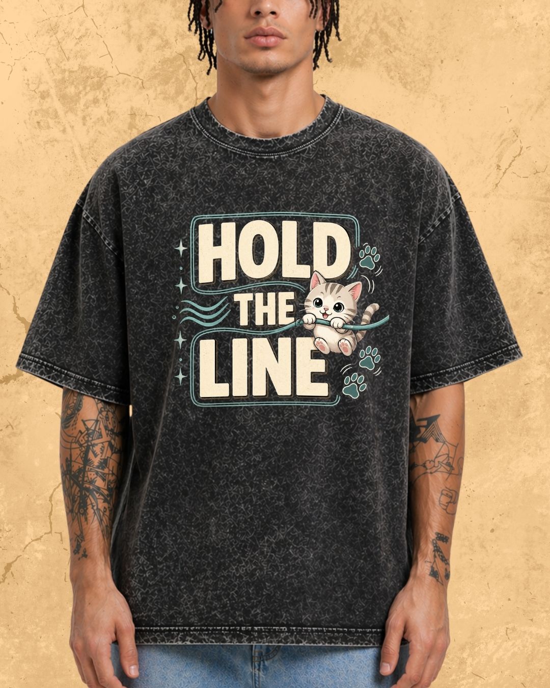 Idiom Whisker Cotton Tee