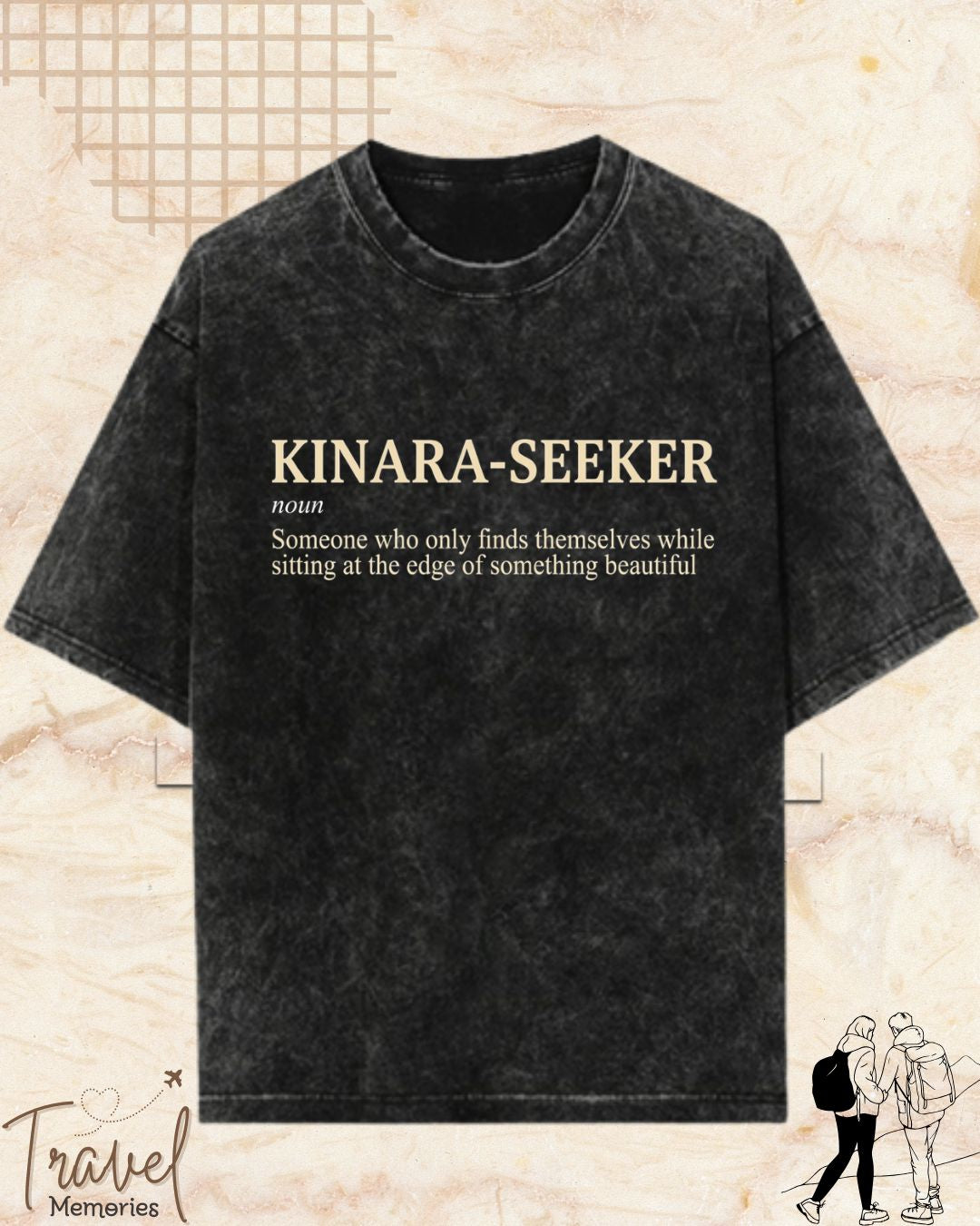 Hinglish Minimalist Dictionary Travel Cotton Tshirt