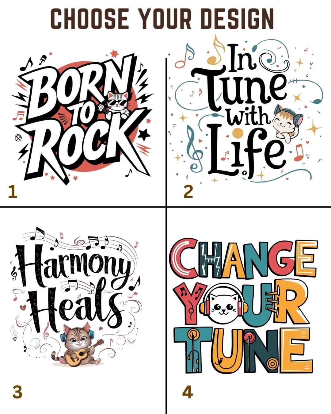 Music Kid Cotton Tee