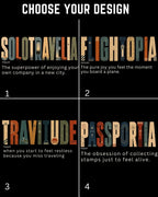 Travel Dictionary Cotton Tshirt