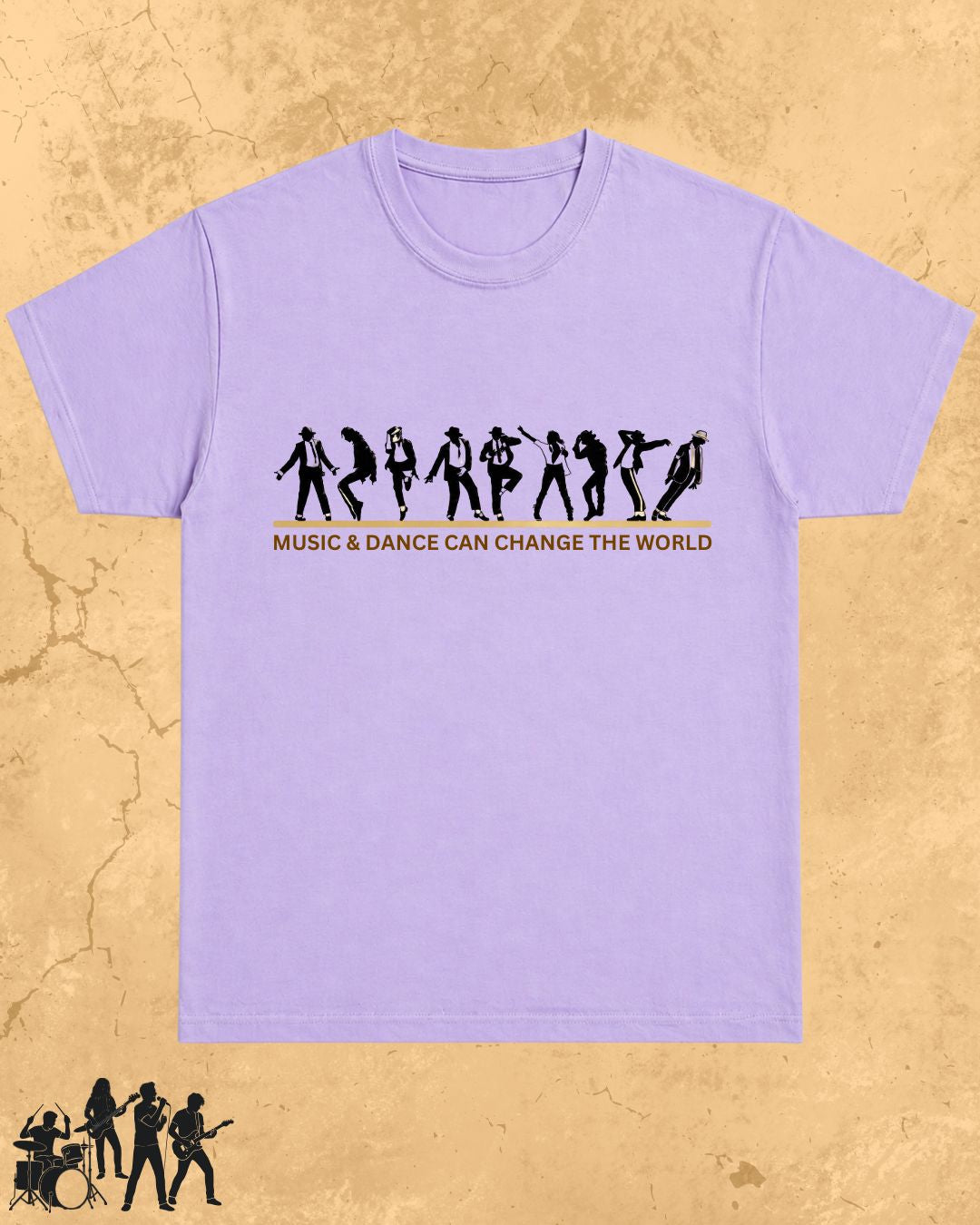 White Michael Jackson Cotton Tee