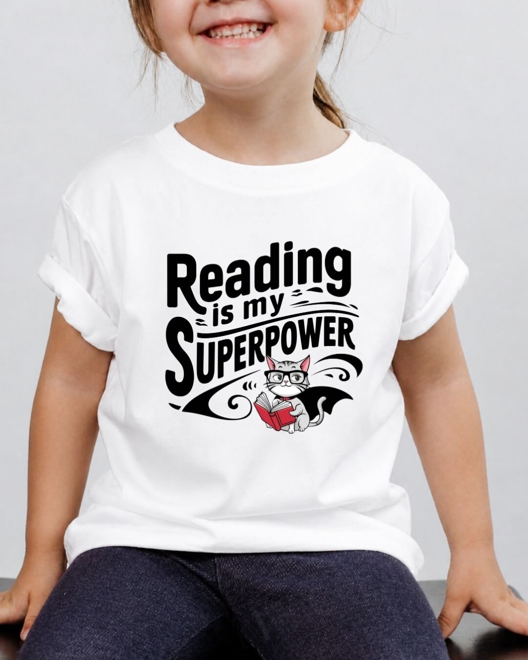 Literacy Kid Cotton Tee