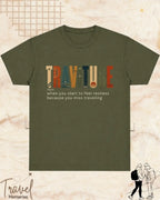 Travel Dictionary Cotton Tshirt