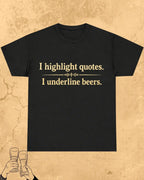 Beer Chemistry Pun Cotton Tshirt