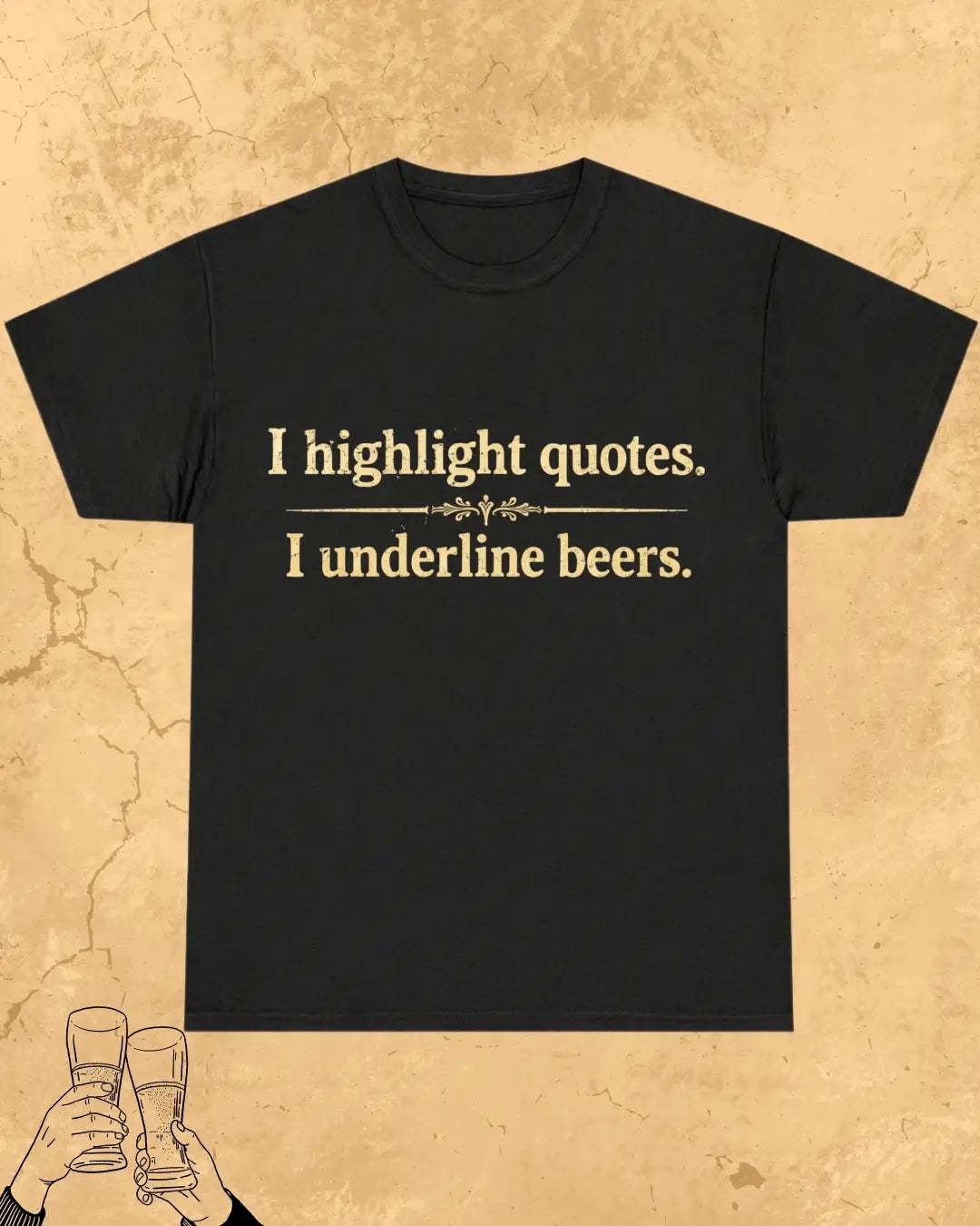 Beer Chemistry Pun Cotton Tshirt