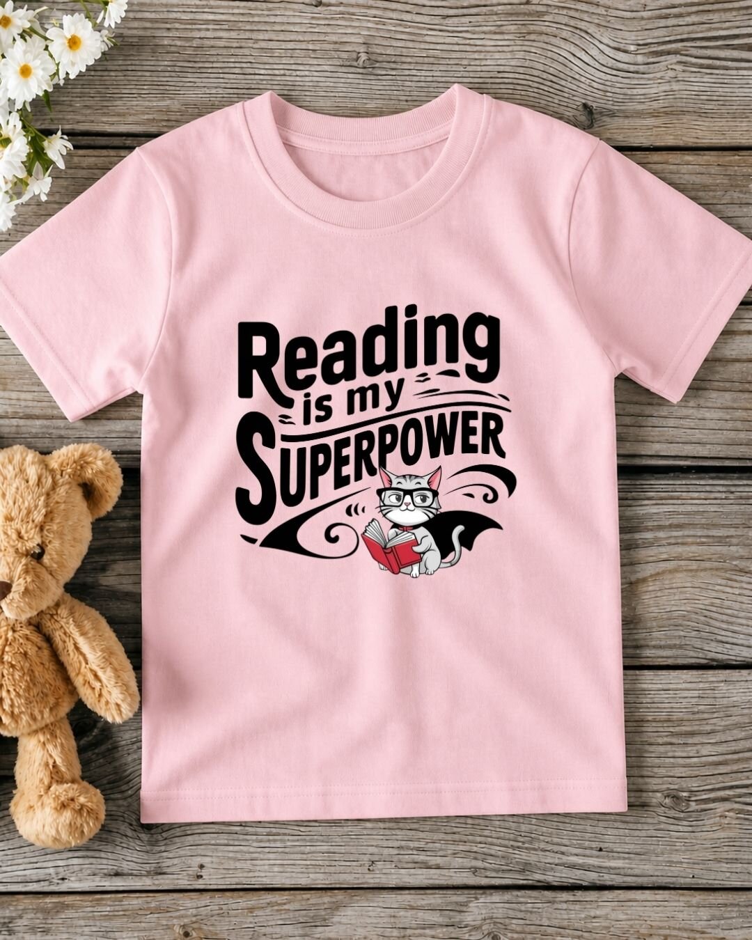 Literacy Kid Cotton Tee