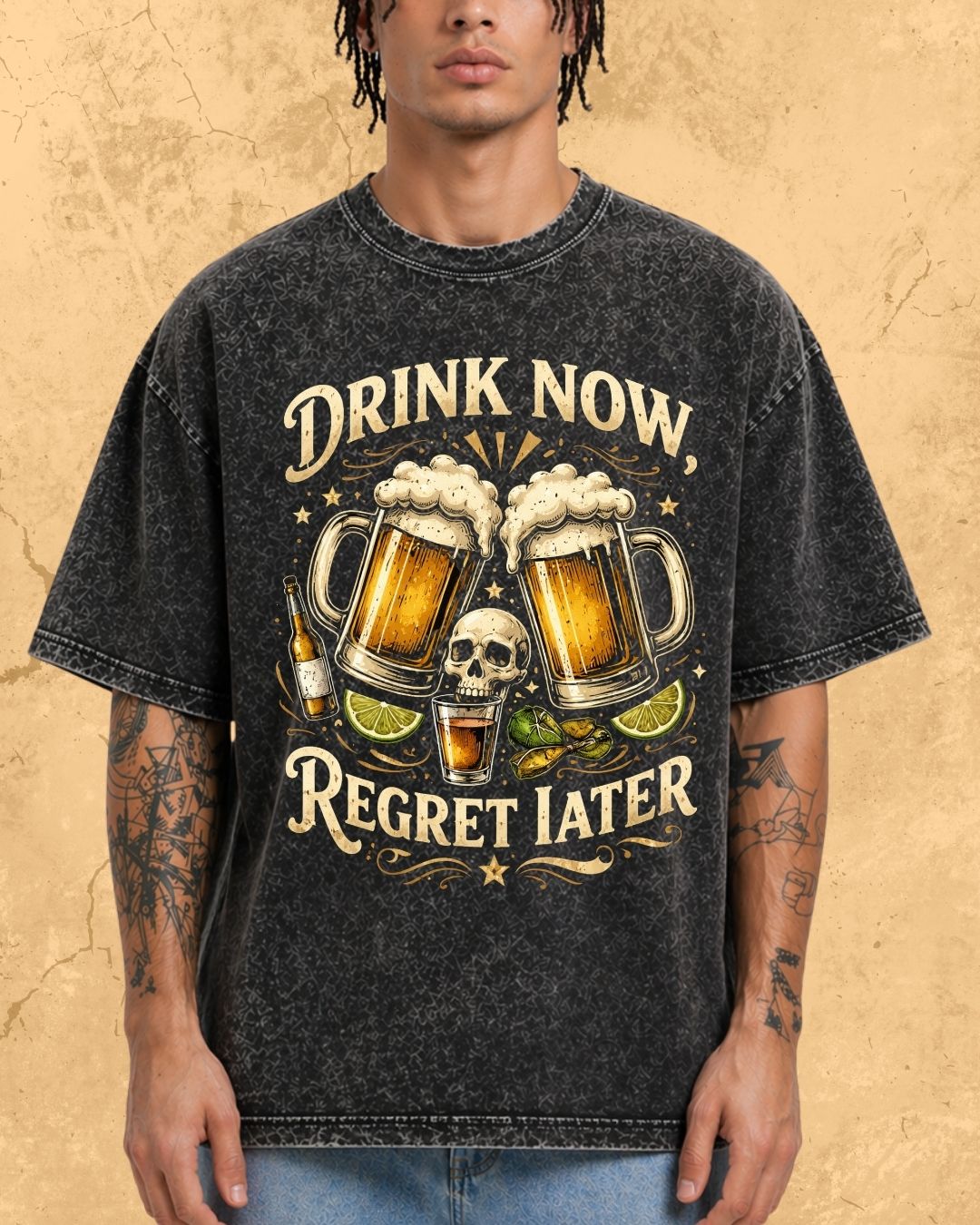 Skull Beer Party T-Shirt