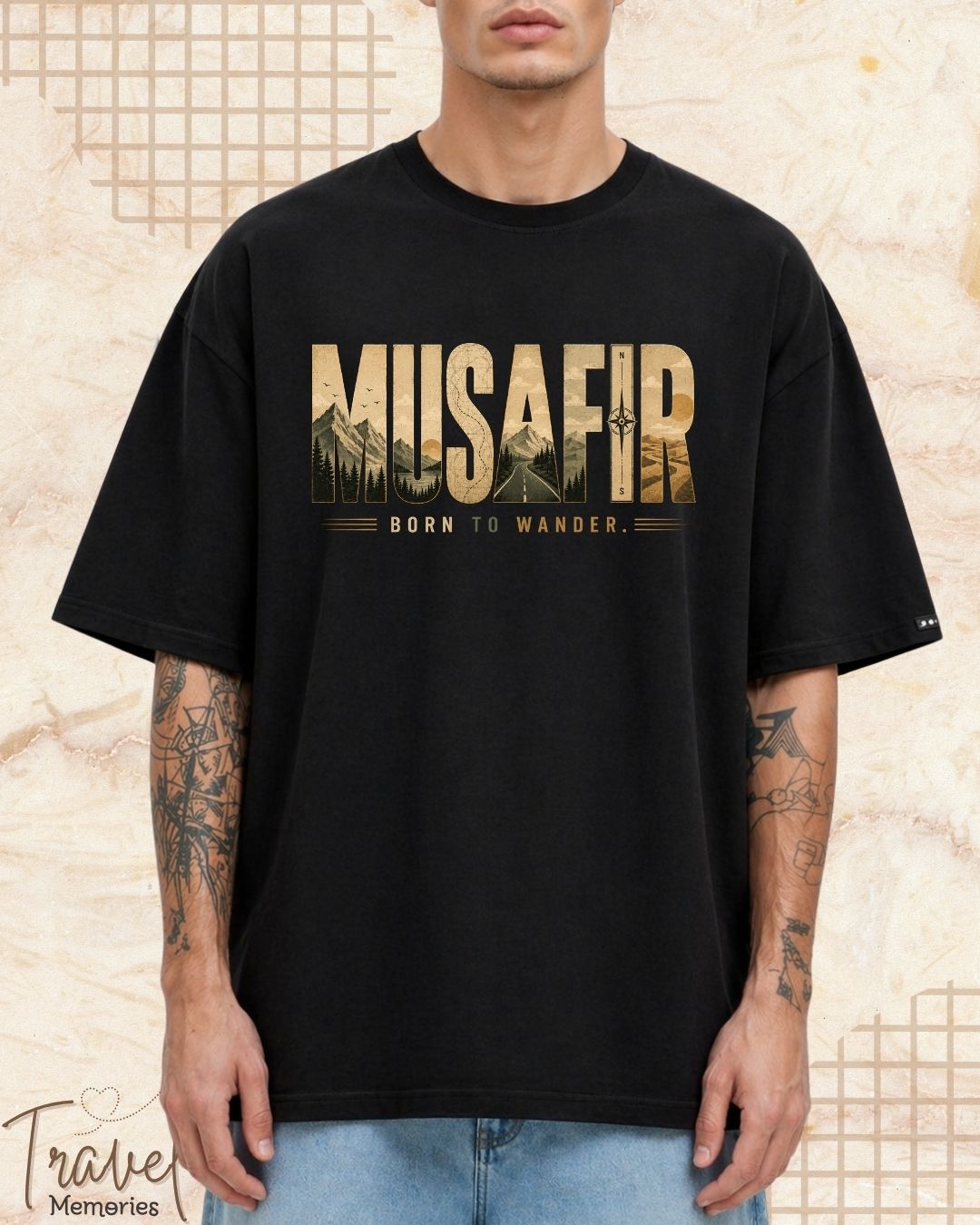 Dil Se Traveller Cotton Tshirt