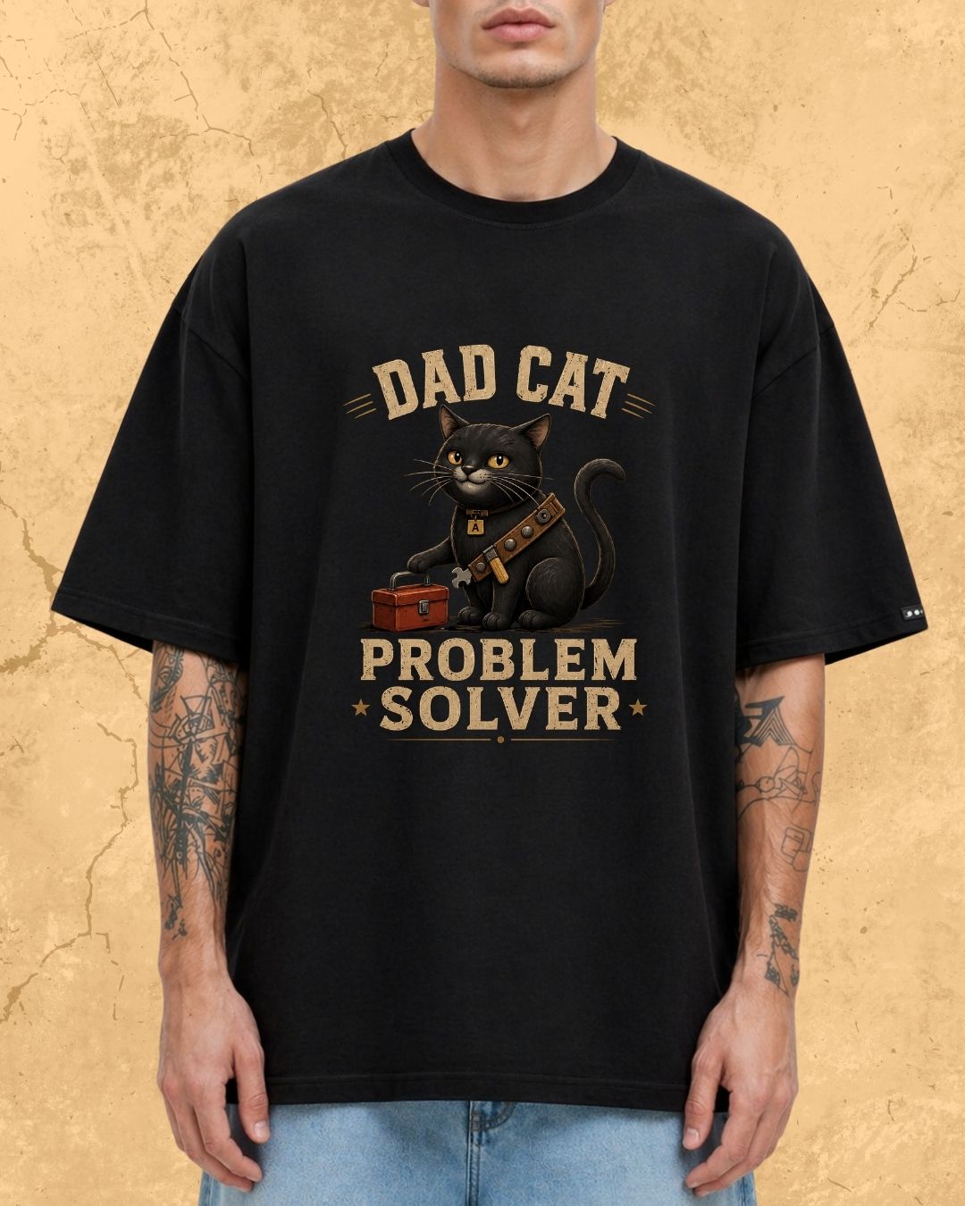 Purr Dad Cotton Tshirt