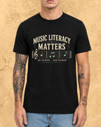 Music Literacy Matters Cotton T-Shirt