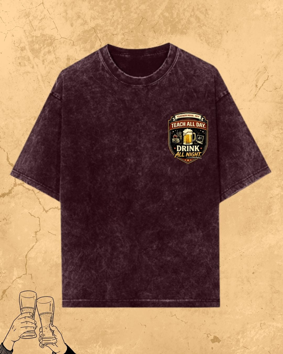 Beer Chemistry Pun Cotton Tshirt