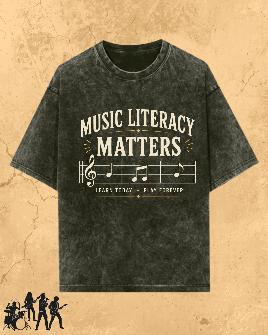 Music Literacy Matters Cotton T-Shirt