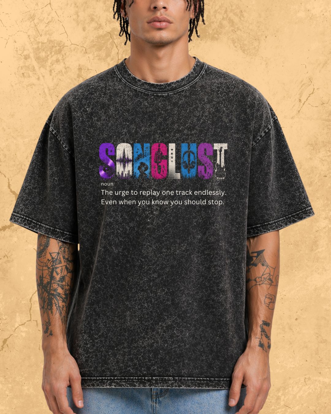Hinglish Music Dictionary Cotton Tshirt