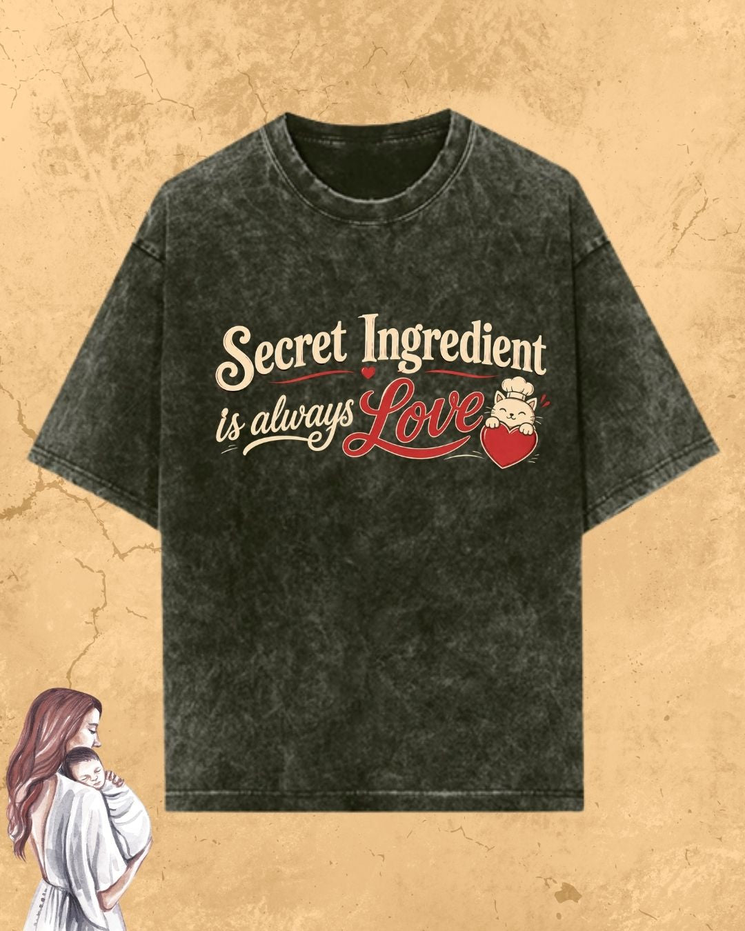 Purr Mom Cotton Tshirt