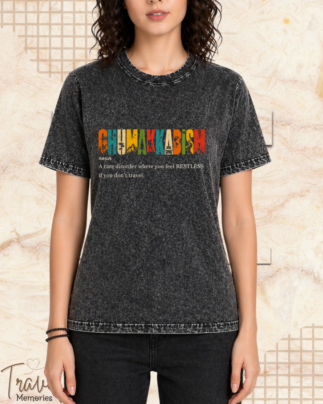 Hinglish Dictionary Travel Cotton Tshirt