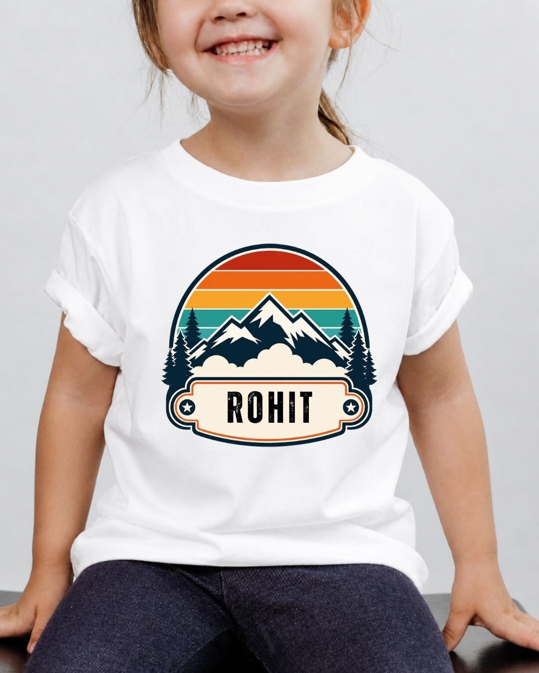 Vintage Adventure Custom Kid Cotton Tee