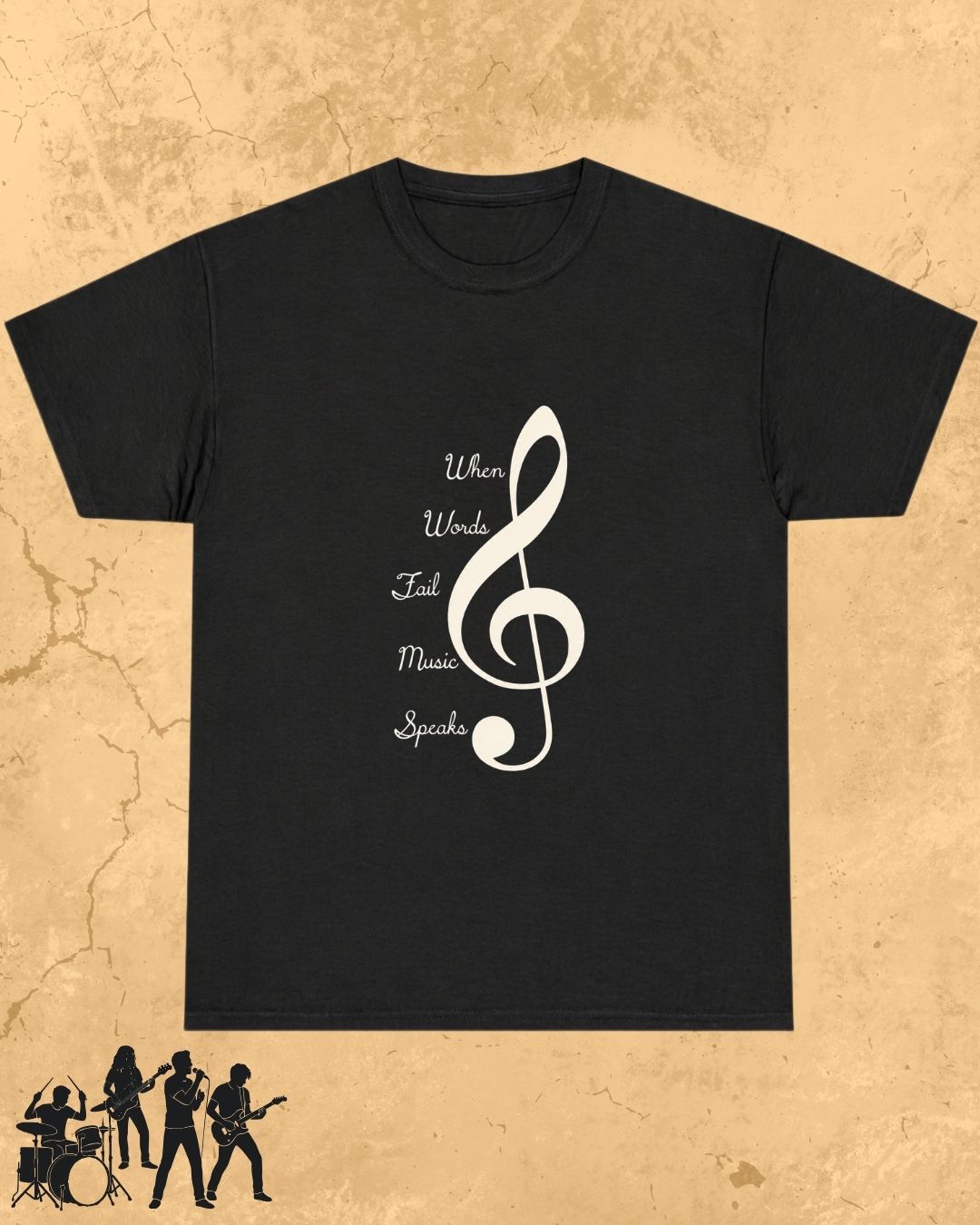 Soul Vibes Music Cotton T-Shirt