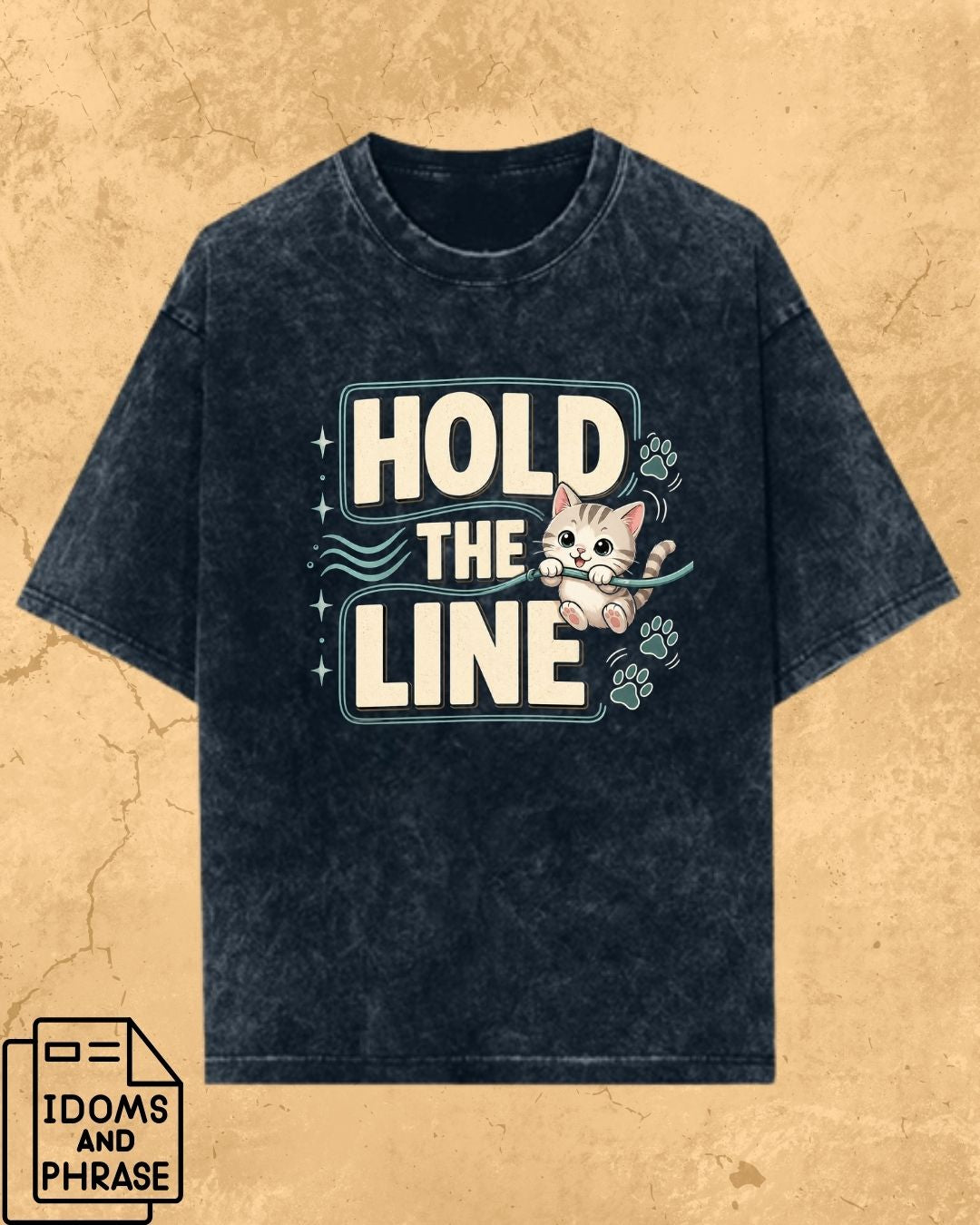 Idiom Whisker Cotton Tee