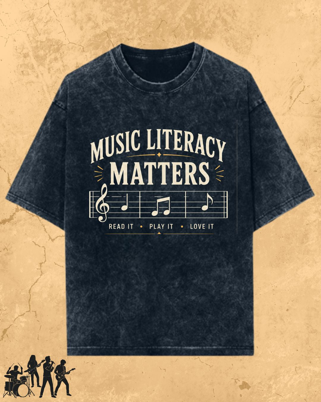 Music Literacy Matters Cotton T-Shirt