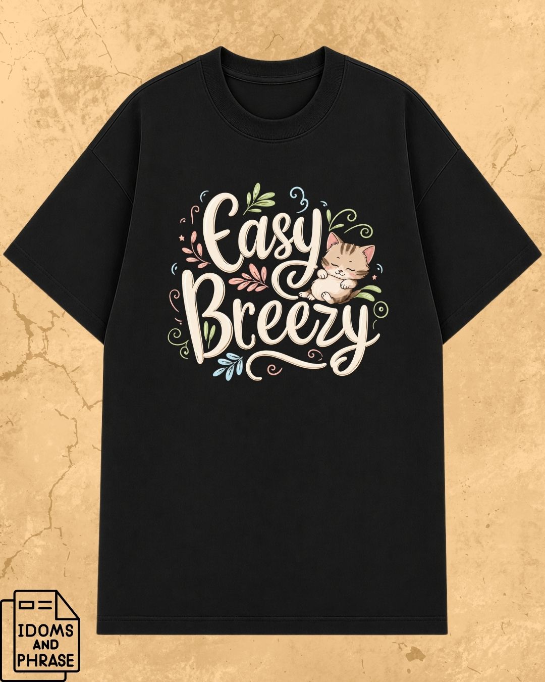 Idiom Whisker Cotton Tee