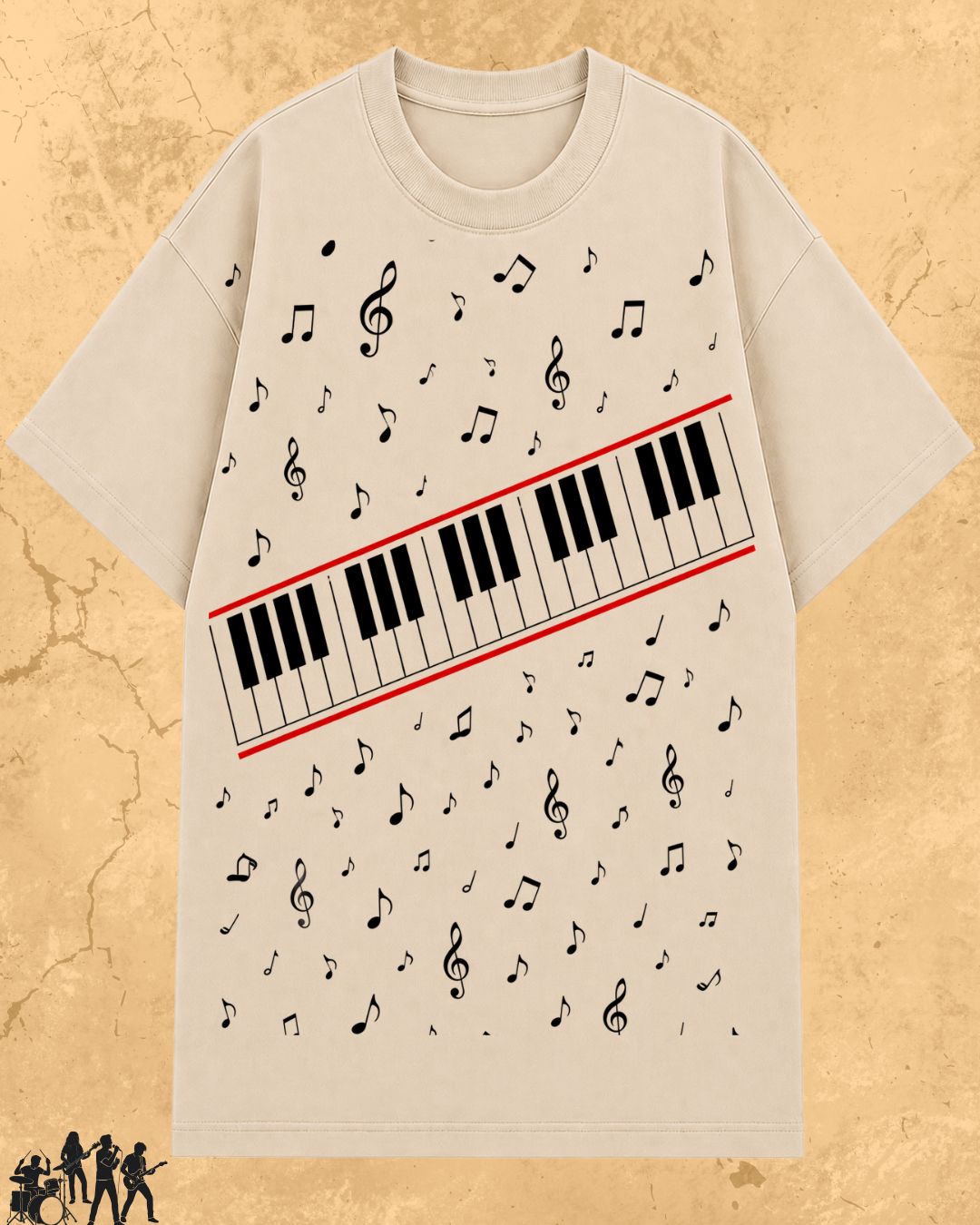 White Michael Jackson Cotton Tee