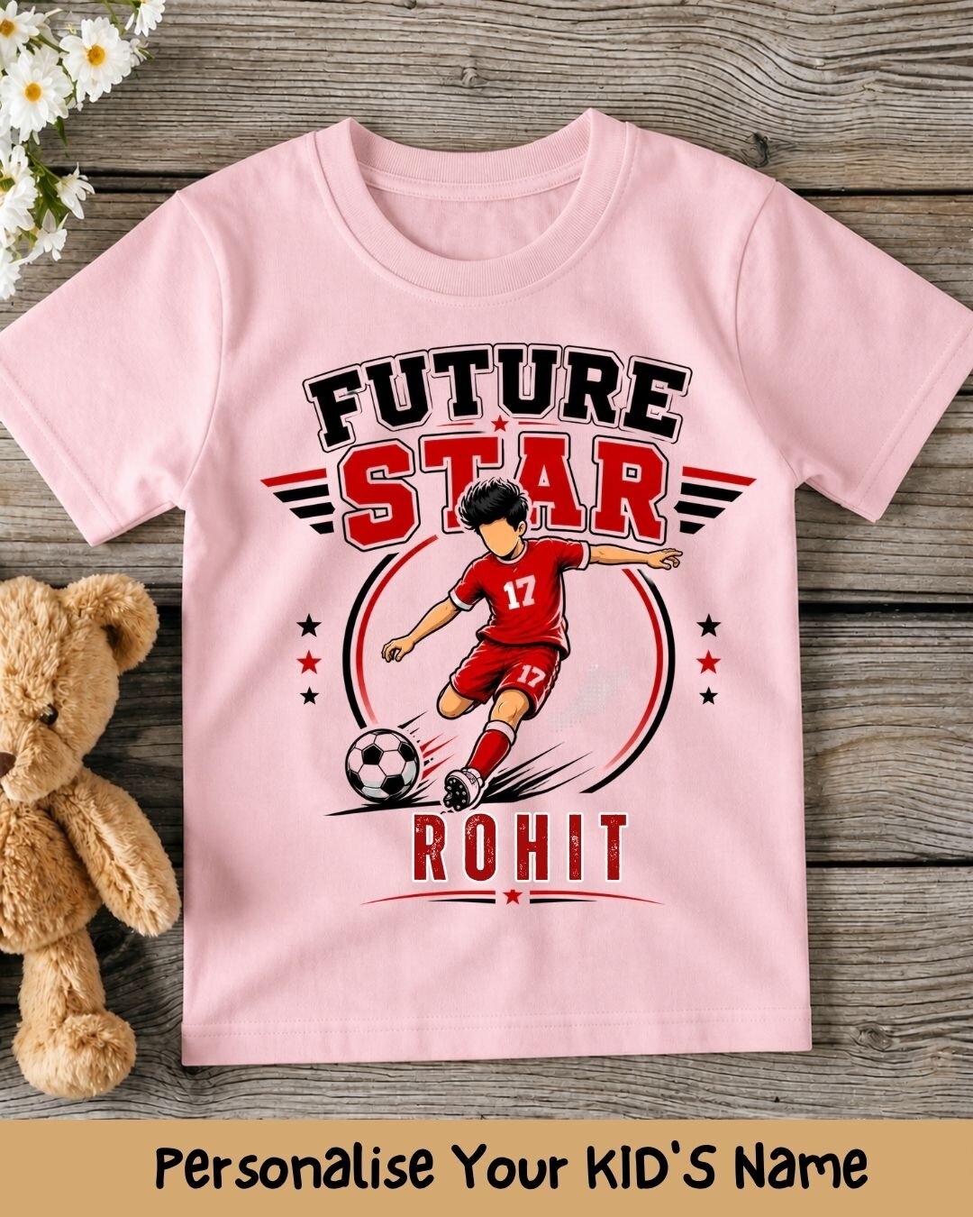Future Sport Star Custom Kid Cotton Tee