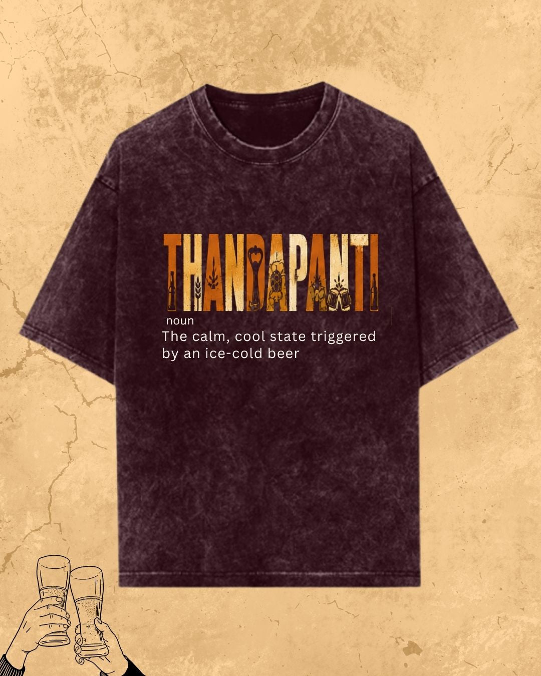 Hinglish Beer Dictionary Cotton Tshirt