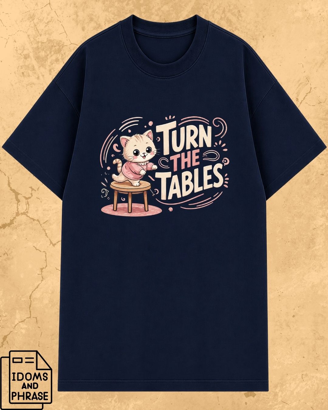 Idiom Whisker Cotton Tee