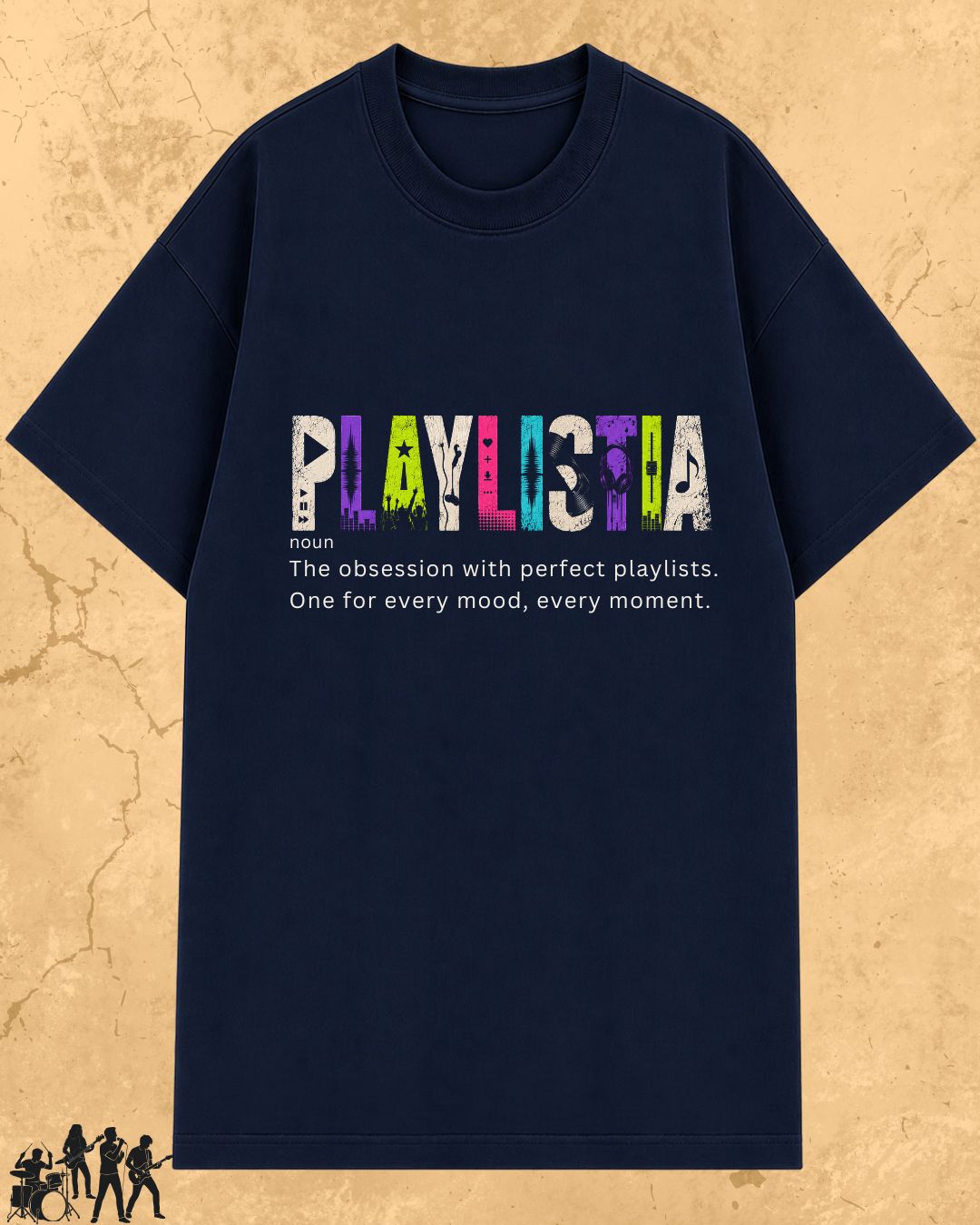 Hinglish Music Dictionary Cotton Tshirt