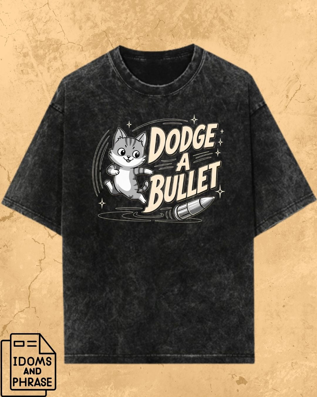 Idiom Whisker Cotton Tee