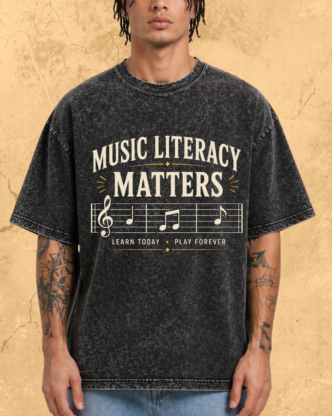 Music Literacy Matters Cotton T-Shirt