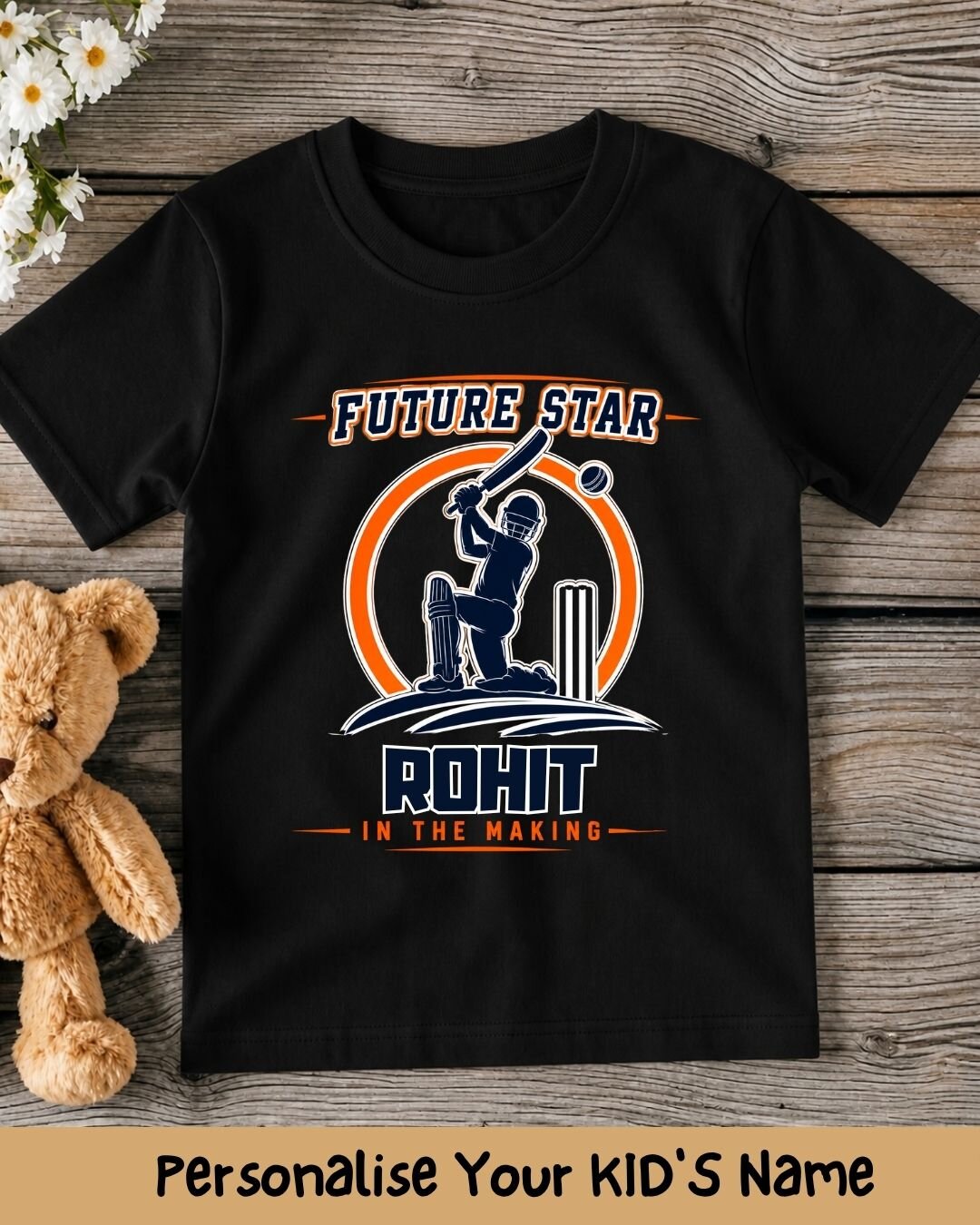 Future Sport Star Custom Kid's Cotton Tee