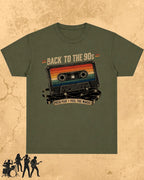 Retro Cassette Music Cotton Tshirt