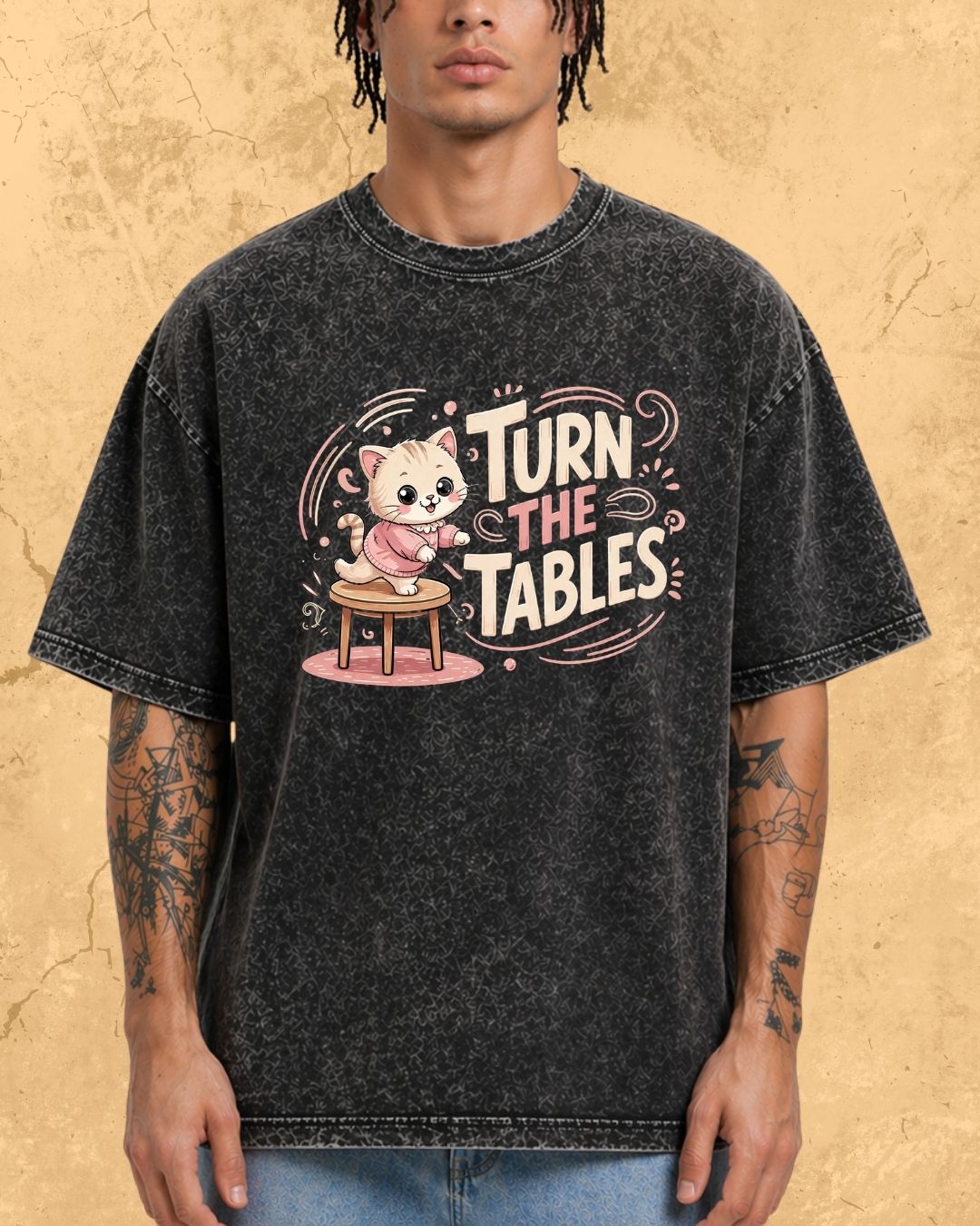 Idiom Whisker Cotton Tee