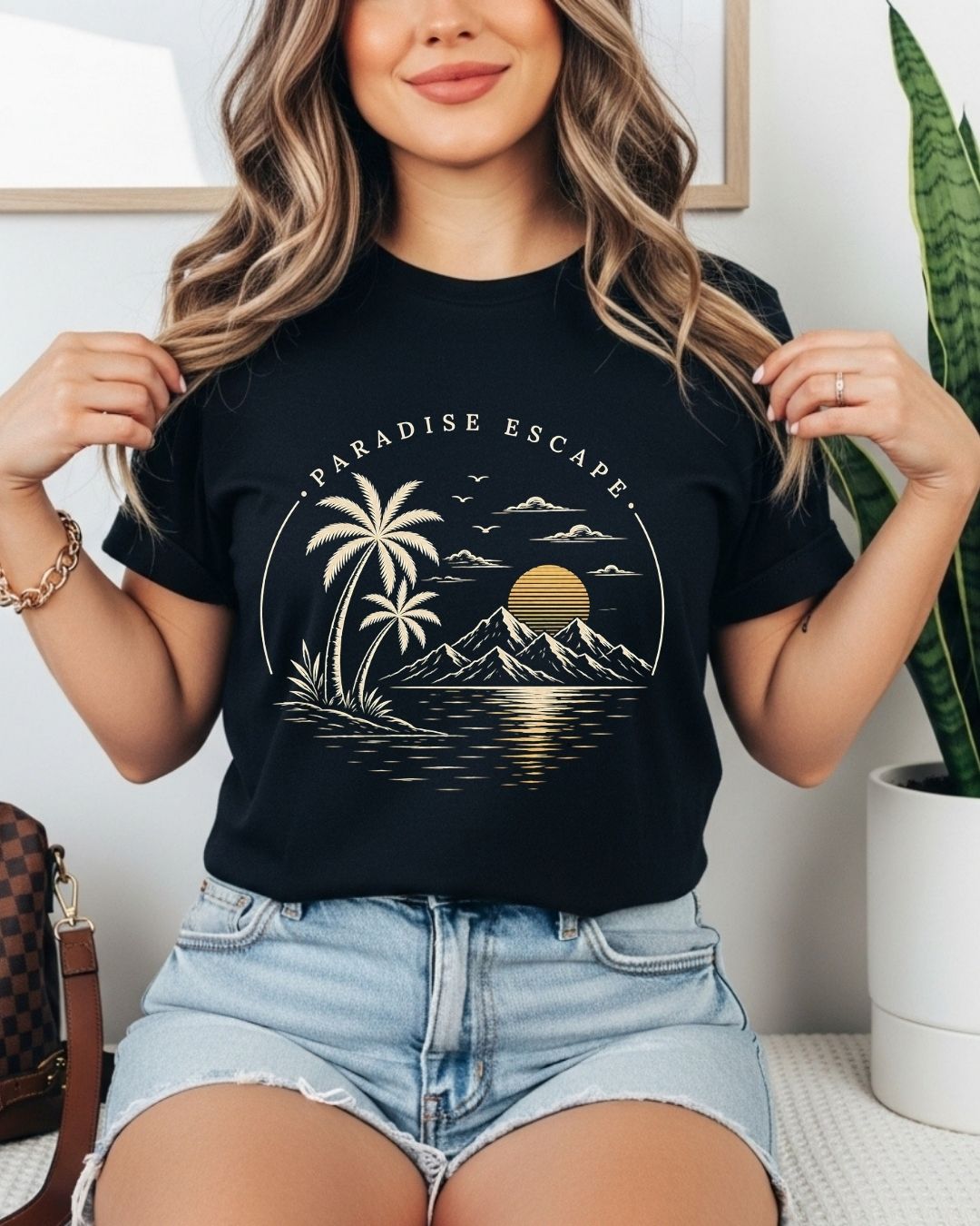 Scenic Route Vintage Adventure Cotton Tshirt