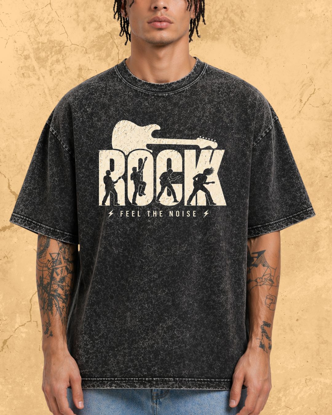 Rock Music Cotton Tshirt