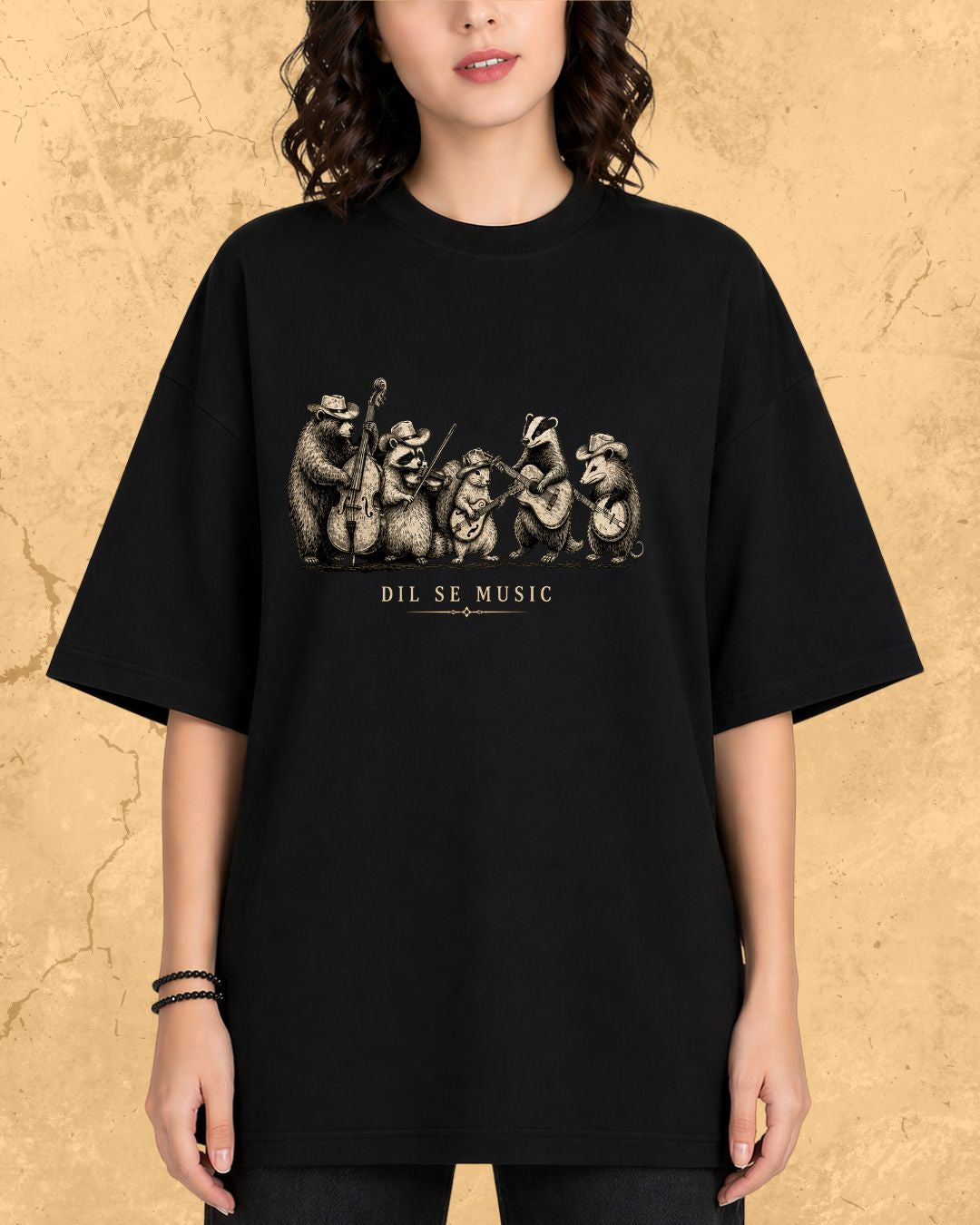 Folk Band Animals Music T-Shirt
