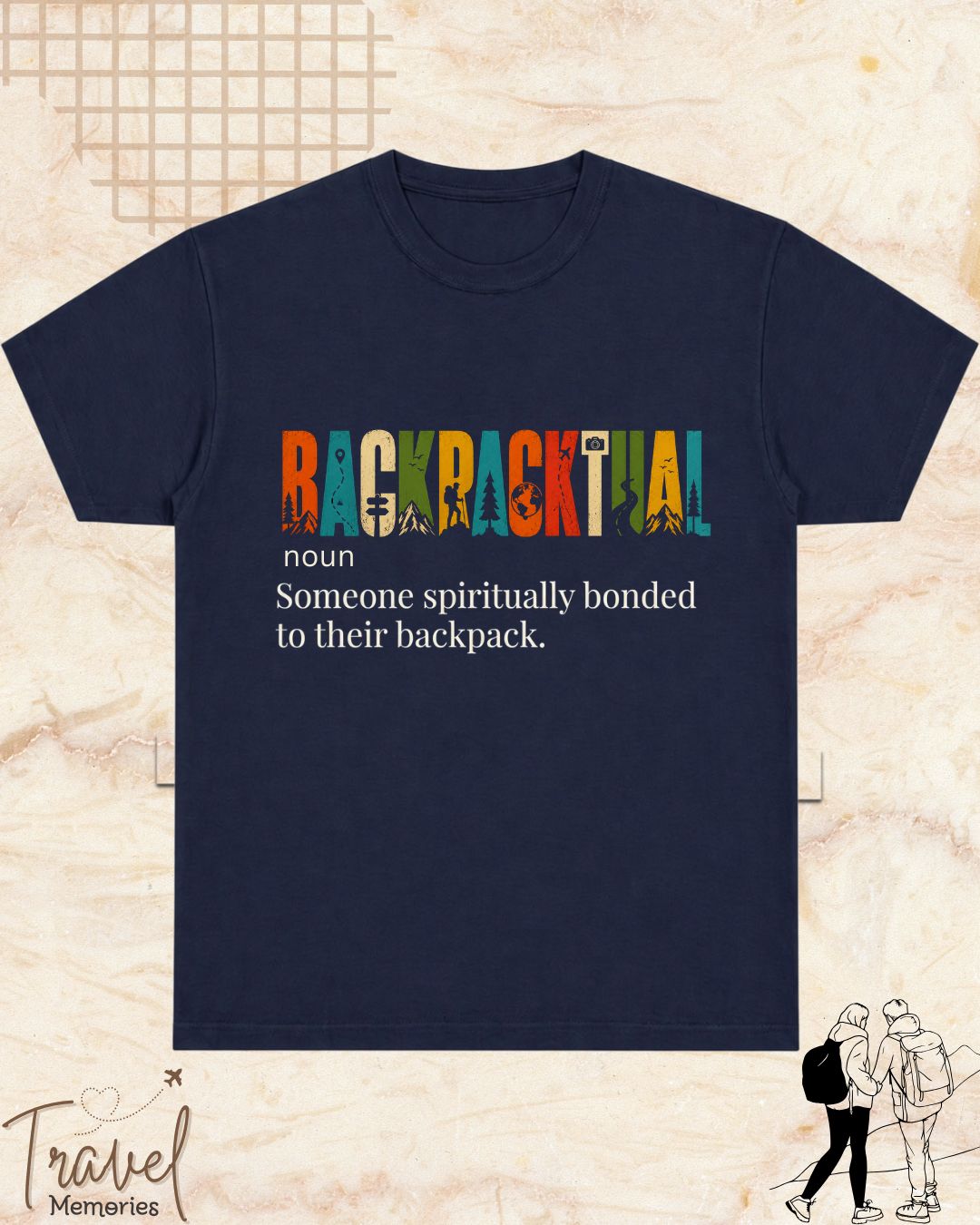 Hinglish Dictionary Travel Cotton Tshirt