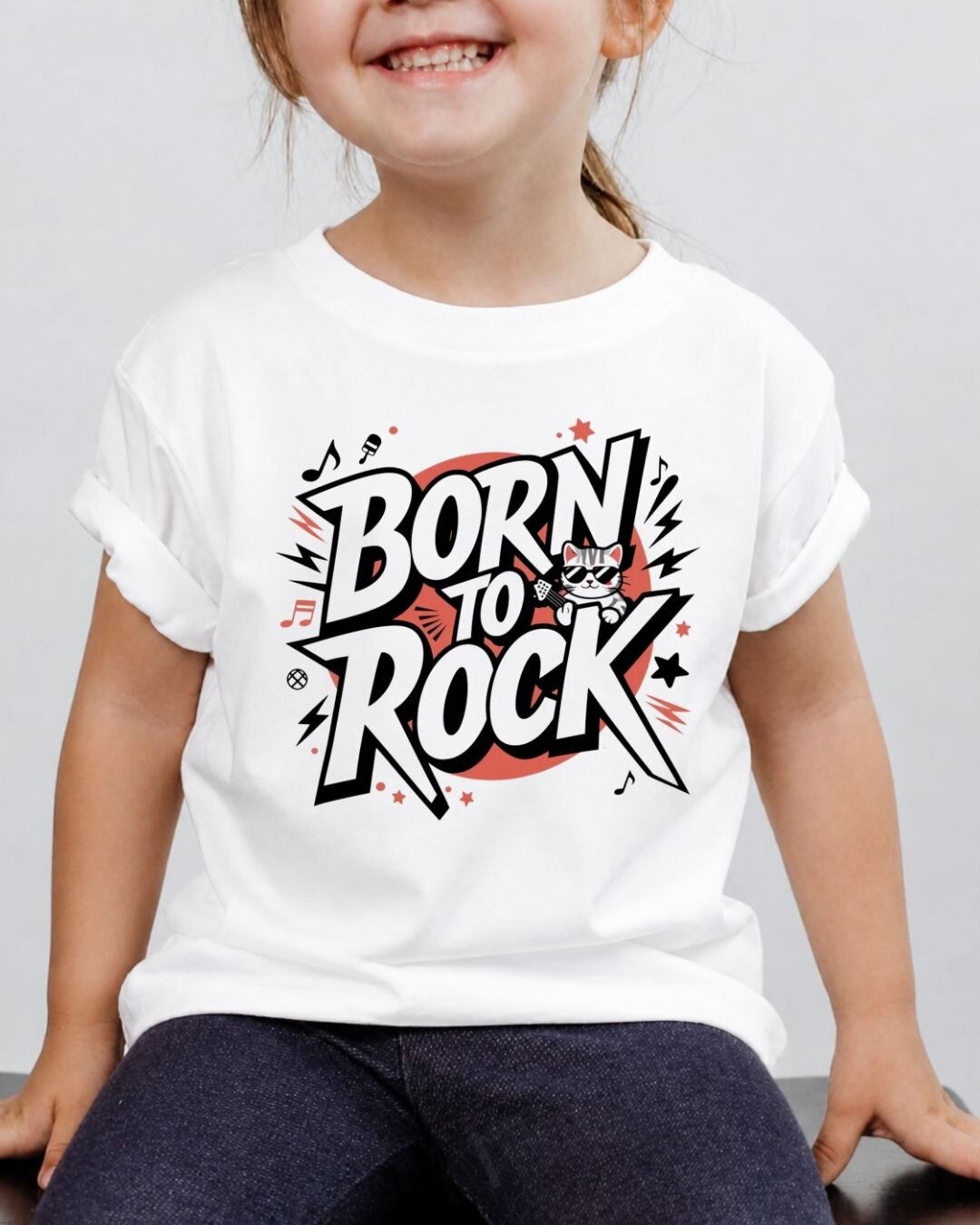 Music Kid Cotton Tee