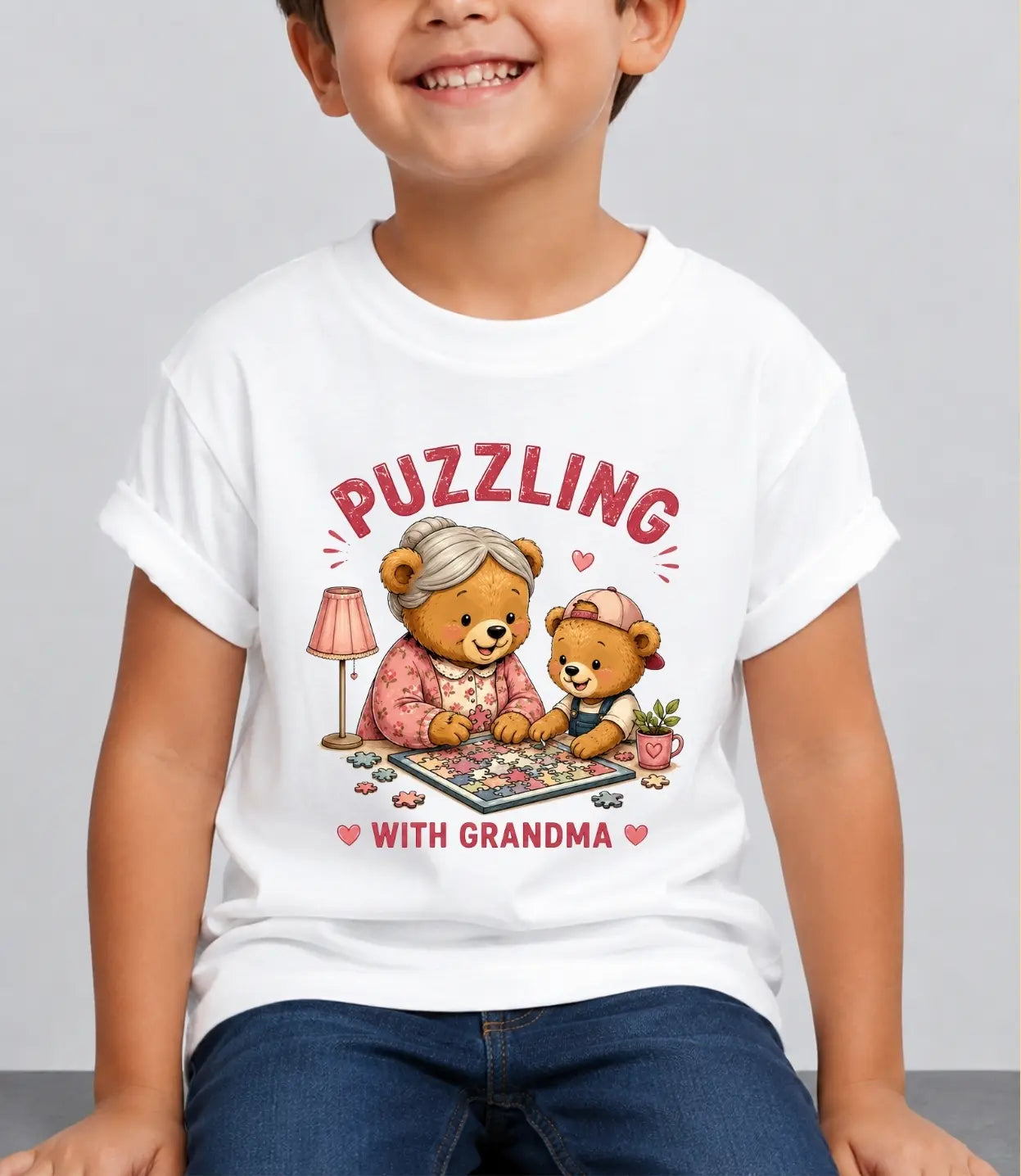 Grandpa & Grandma's Precious kids Cotton Tee