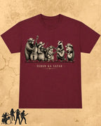 Folk Band Animals Music T-Shirt