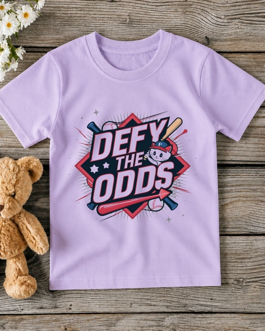 Baseball Kid Cotton Tee