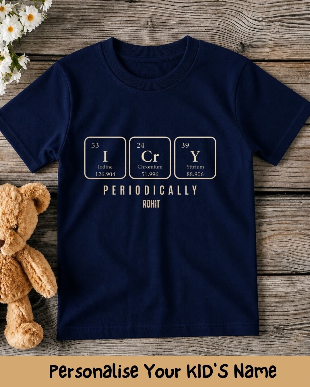 Back To School Custom Kid Cotton Tee