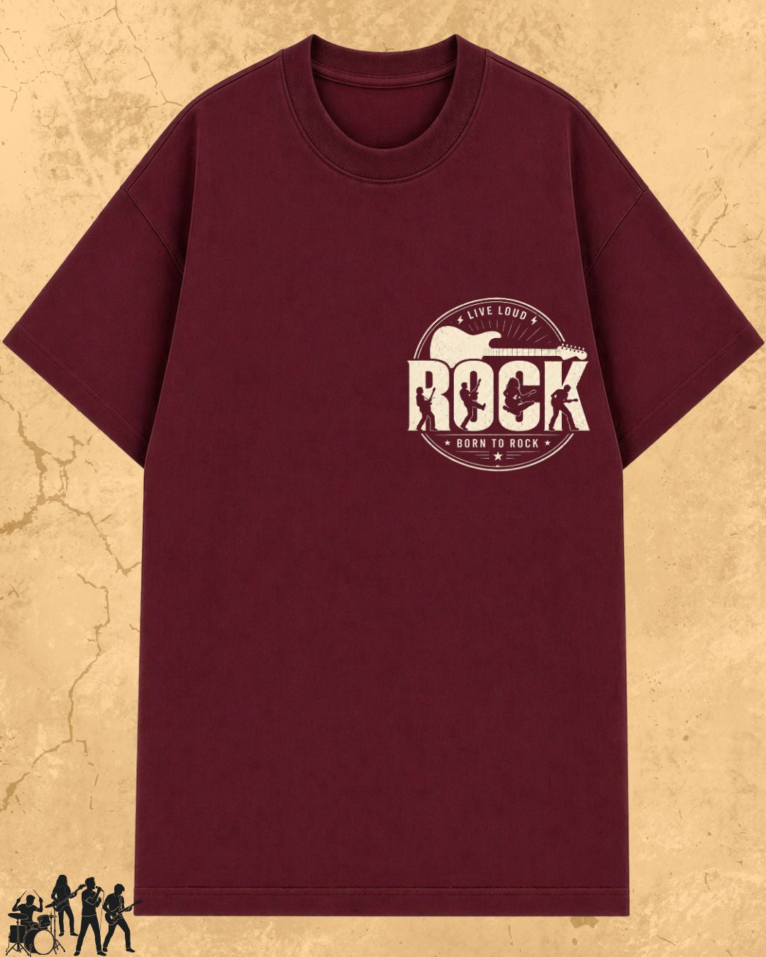 Rock Music Cotton Tshirt