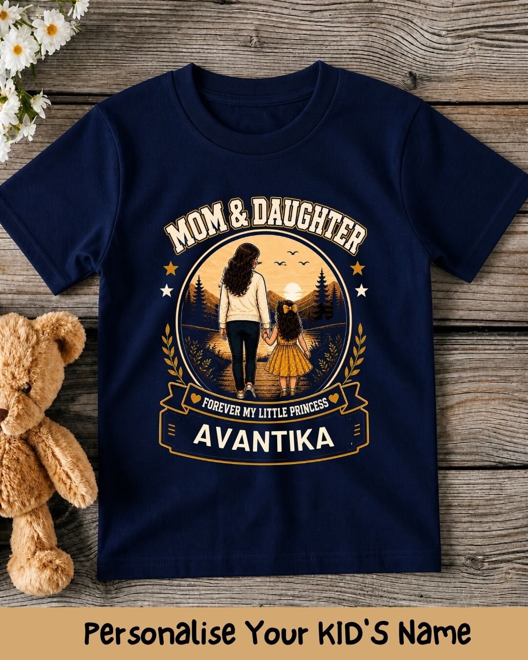 Family Bond Custom Kid's Cotton Tee